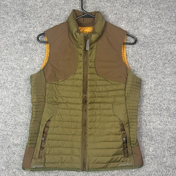 Eddie Bauer Vest Women's Size PS Green Stormdown 700‎ Sport Shop Quilted - Picture 1 of 9